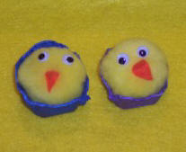 Easter chick craft